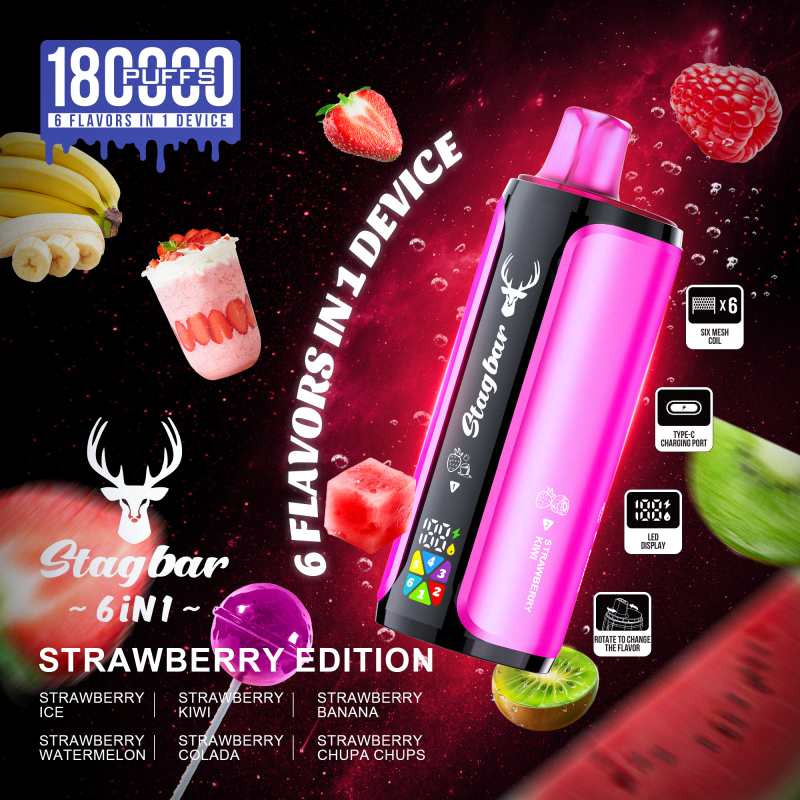 Stag bar 6in1 180000 Puffs 2