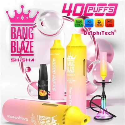 Jakiego rodzaju elektronicznego papierosa jest Bang Blaze Shishia 40000?