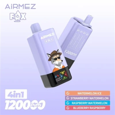 Airmez Fox 120000, obecnie największy produkt PUFFS w magazynie europejskim