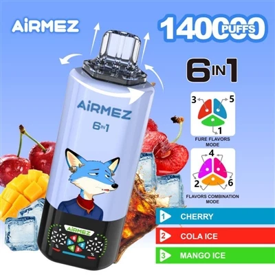 Airmez 6-w-1 140000: nowa definicja wydajności i doświadczenia jednorazowych ...