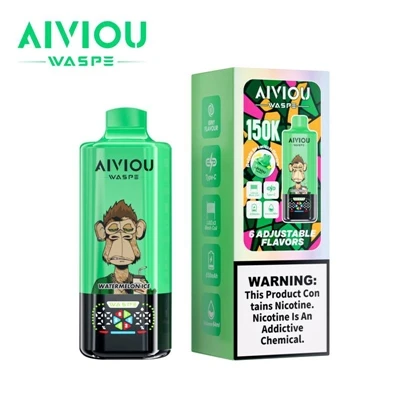 WASPE Aiviou 6 in 1 150K Puffs Jednorazowy waporyzator –-wielofunkcyjny, wiel...