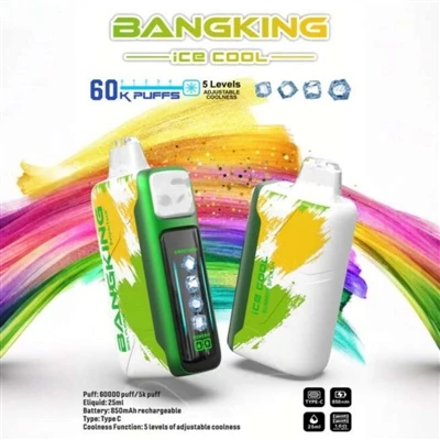 BANGKING ICE King COOL 60K: nowy punkt odniesienia dla jednorazowych-papieros...
