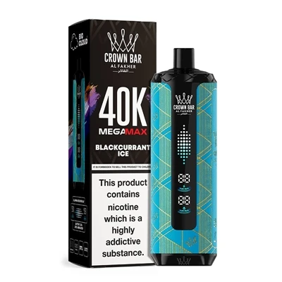 AL Fakher Crown Bar MegaMax 40K: najwyższe doświadczenie wśród-jednorazowych-...
