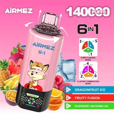 Airmez Fox 140000: zapoczątkowujemy nową erę jednorazowego waporyzatora