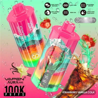 VAPEN AURA 100K Puffs – najlepszy gadżet dla młodych ludzi