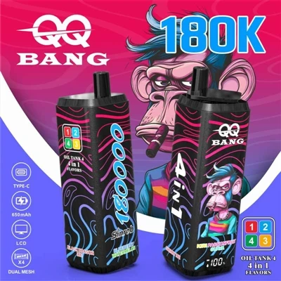 QQ BANG 180K — nowy wyznacznik trendów w jednorazowych papierosach elektronic...