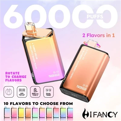 HIFANCY TWINMAX 60K — ciesz się dwoma smakami, delektuj się każdym kęsem