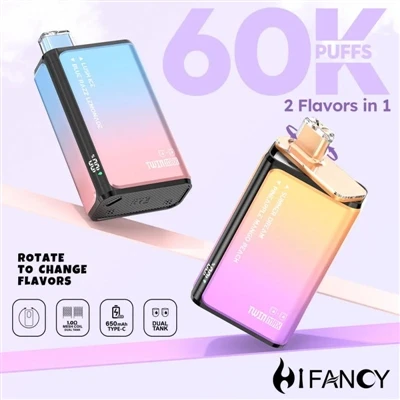 HIFANCY TWINS MAX 60K — eksplozja podwójnego smaku, tutaj zaczyna się Twoja p...