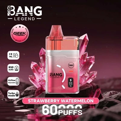 BANG LEGEND 60K: Twój nowy trend w stylu życia związanym z e-papierosami