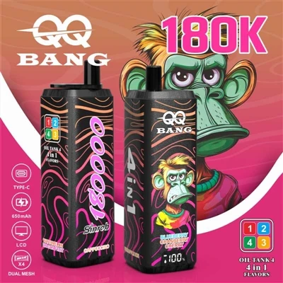 QQ BANG 4in1 180K: jeden kij na cztery smaki, dzięki którym każdy dzień będzi...