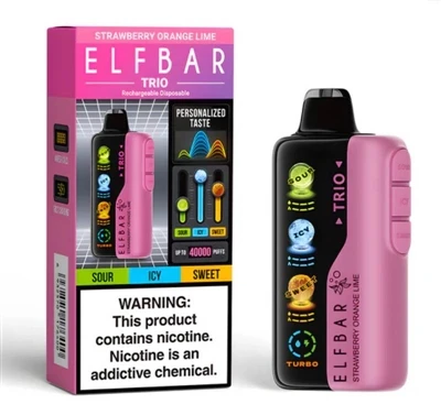 ELFBAR TRIO 40K Puffs: Nowa definicja trwałości i przyjemności jednorazowego ...
