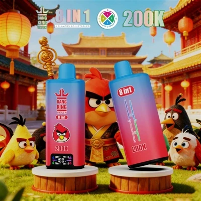 BANG KING VAPEN 200K 8w1: najlepsze wrażenia z korzystania z e-papierosów o w...