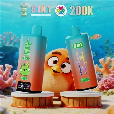 BANG KING VAPEN 200K 8w1: najlepsze wrażenia z korzystania z e-papierosów o w...