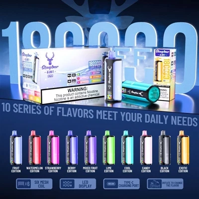 Stag Bar 6in1 180K Puffs: urządzenie, przy którym nie lubi się majstrować, al...