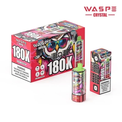 Vape Waspe Crystal 8-w-1 180 000 zaciągnięć Vape: doskonały przykład „ery int...