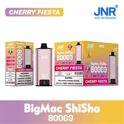 JNR Big Mac Shisha 80000: Nowa definicja jednorazowego waporyzatora o wysokie...