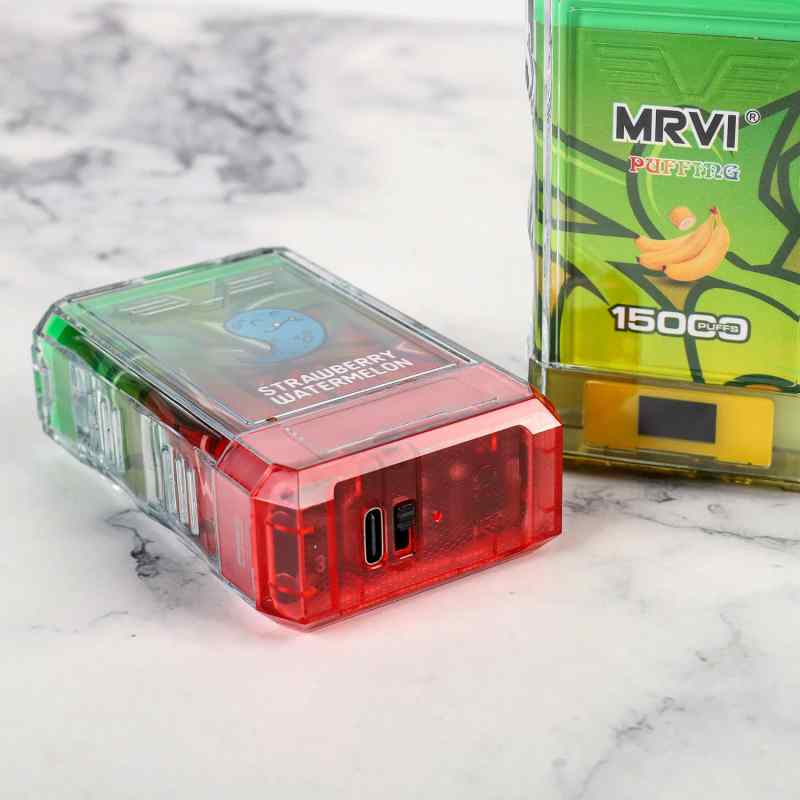 Mesh-Coil-Mrvi-Puffing-15000-Puffs-Wholesale-Airflow-Adjustable-LED-Side-Full-Digital-Screen-Disposable-Vape-E-CigaretteMRVI PUFFING 15000