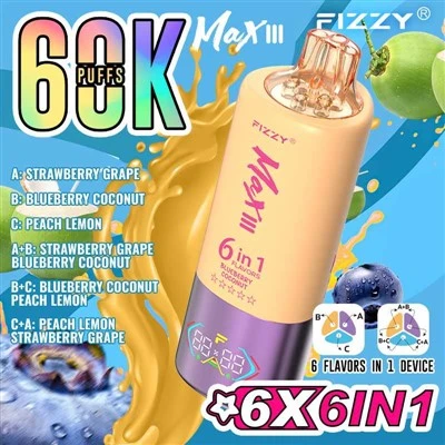 Fizzy Max III 60K 6 w 1
