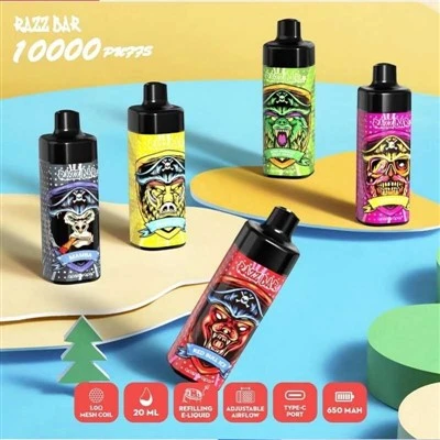 Jednorazowy waporyzator RAZZ BAR 10000 Puffs