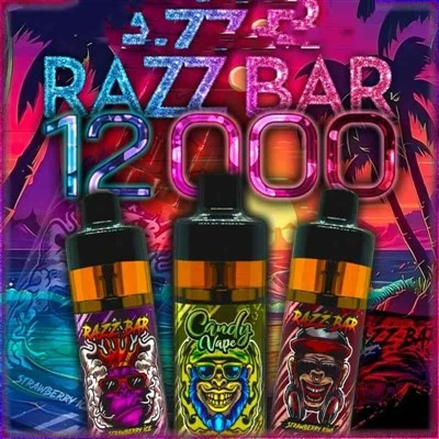 Jednorazowy waporyzator RAZZ BAR 12000 Puffs
