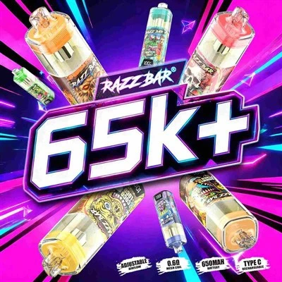 RazzBar 65000+ Zaciąga się Vape