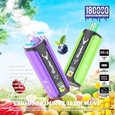 StagBar 6 cali1 180K Puffs
