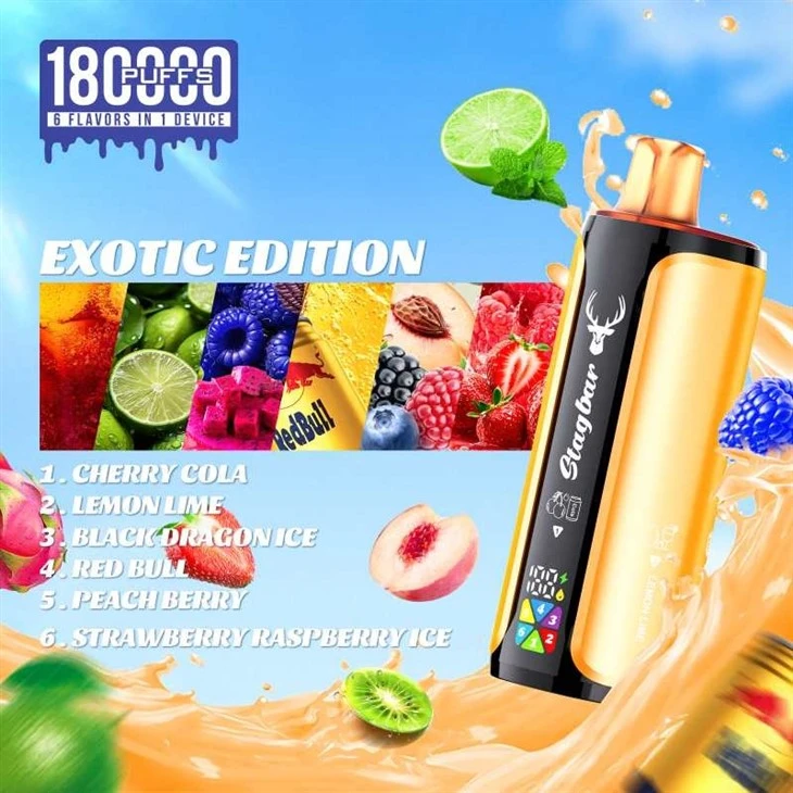 StagBar 6in1 180K Puffs suppliers StagBar 6in1 180K Puffs suppliers
