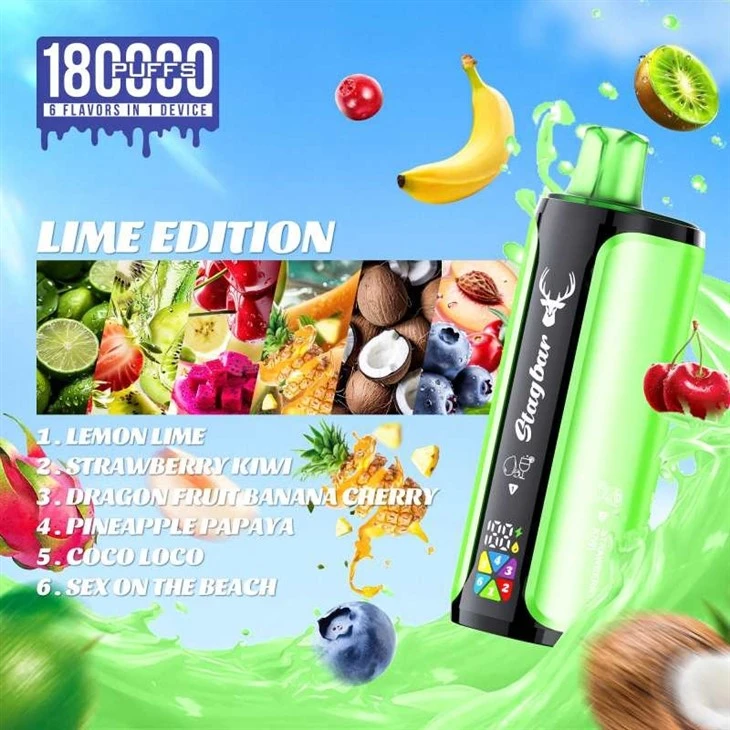 StagBar 6in1 180K Puffs factory StagBar 6in1 180K Puffs factory