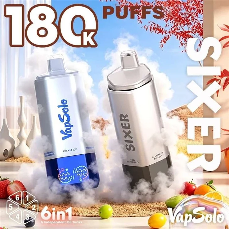 Vapsolo Sixer 180000 6in1 high quality